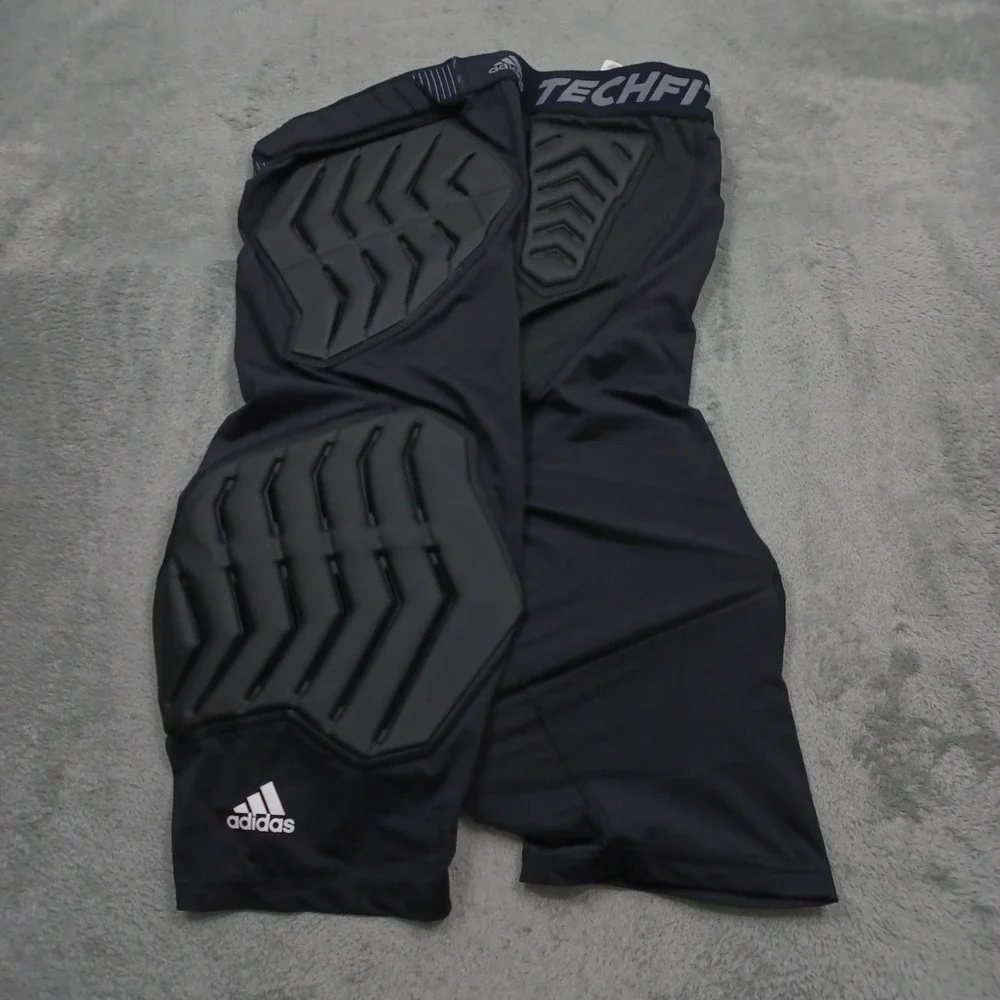 Adidas Shorts Mens XLT Black Techfit Compression NWT Basketball Activewear a2